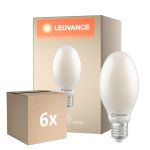 Monipakkaus 6x Ledvance HQL LED P E40 32.4W 6000lm D - 840 Kylmä Valkoinen | Korvaa 125W