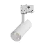 Noxion LED Tracklight 3-Vaihe Ecowhite Aluminium Valkoinen 10W 840lm 36D - 830 Lämmin Valkoinen