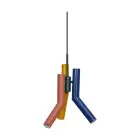 Ledvance Decor Straw Riippuvalaisin Teräs Monivärinen | Sopii 3X E27