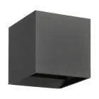 Eglo Seinävalaisin Calpi 3 Aluminium Antrasiitti Up & Down 2.8W 420lm - 830 Lämmin Valkoinen | IP54